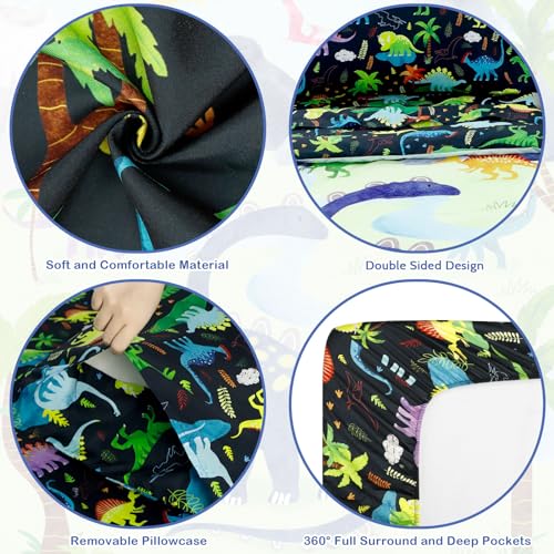 Toddler Dinosaur Bedding Set - 4 Pieces