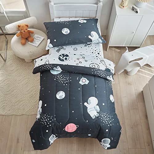 Space-Themed Toddler Bedding Set for Baby Boys