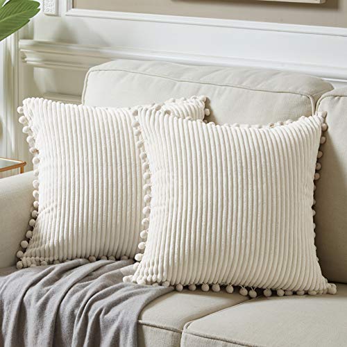 Boho Decorative Throw Pillow Covers Set of 2