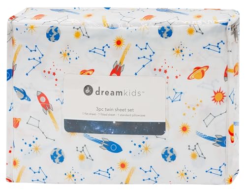 Space Adventure Twin Sheet Set for Kids