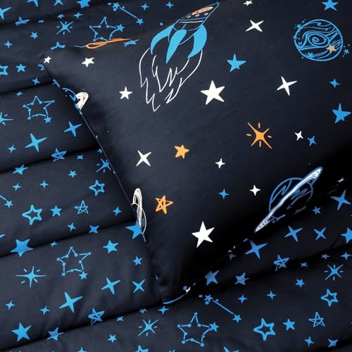 David's Kids Space Toddler Bedding Set - 4 Pieces