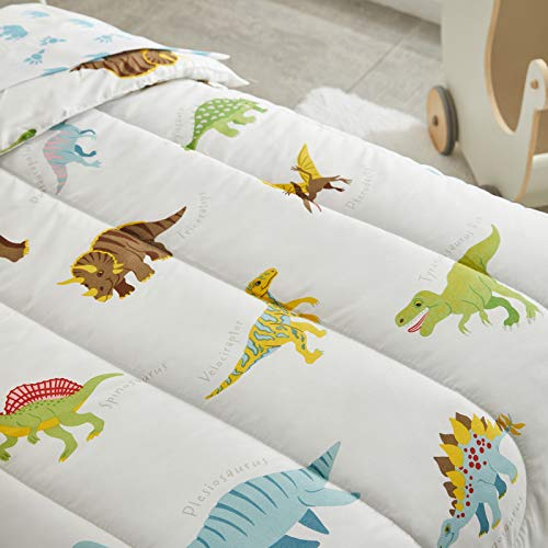 Dinosaur Toddler Bedding Set - 4 Pieces
