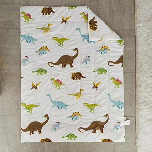 Dinosaur Toddler Bedding Set - 4 Pieces