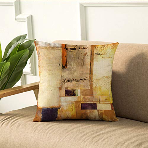 Modern Vintage Geometric Throw Pillow Cover Set