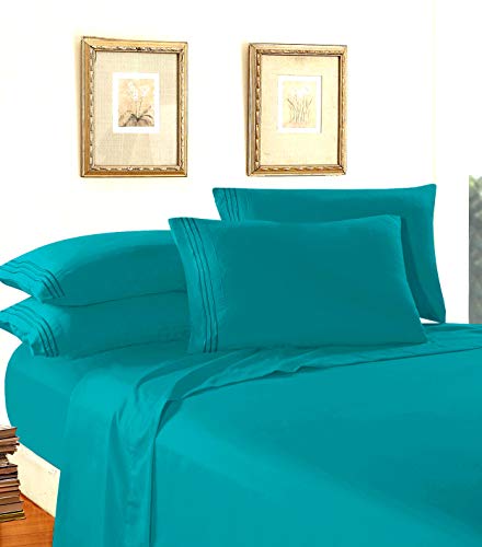 Luxury 1500 Thread Count Microfiber Queen Sheet Set