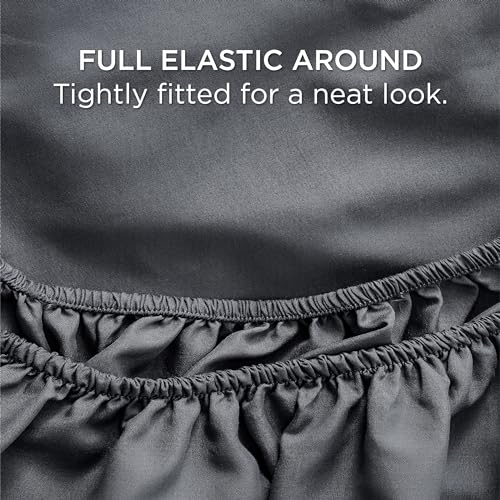 Bedsure Grey Queen Sheet Set - 4 Pieces