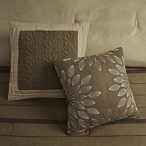 Madison Park Palmer King Comforter Set - Faux Suede