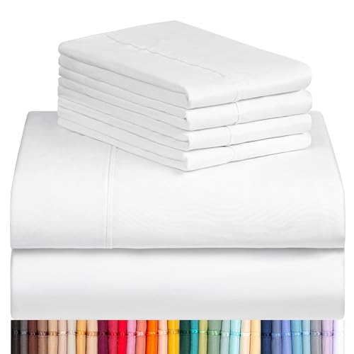 LuxClub 6 PC Full Size Cooling Sheet Set