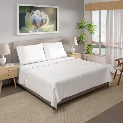 Organic Cotton Twin Sheet Set - Cool & Crisp