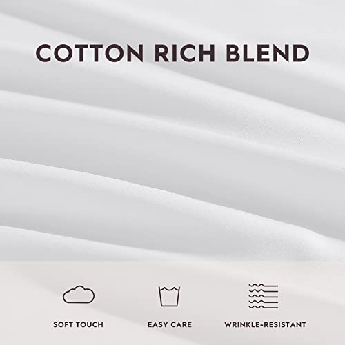 Laura Ashley King Luxury Sateen Cotton Sheet Set