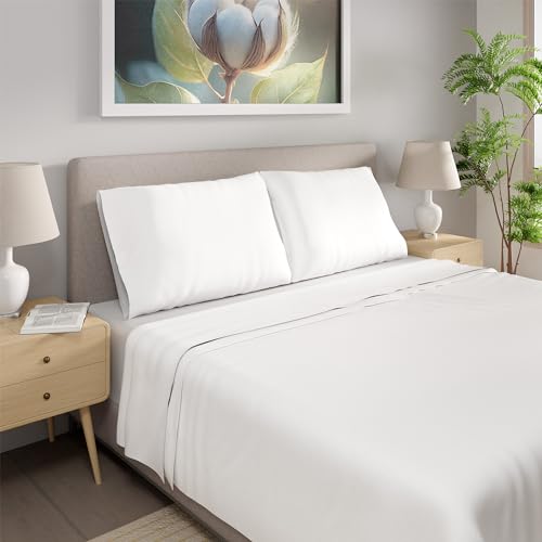Organic Cotton Twin Sheet Set - Cool & Crisp