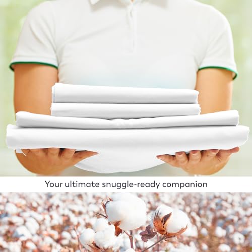 Organic Cotton Twin Sheet Set - Cool & Crisp