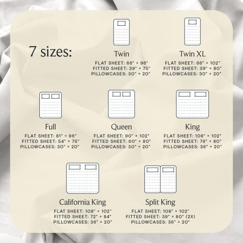 LuxClub 6 PC Full Size Cooling Sheet Set