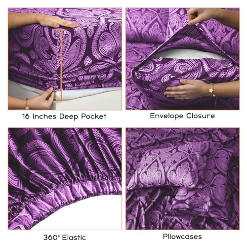 Cooling Queen Sheet Set with Deep Pockets