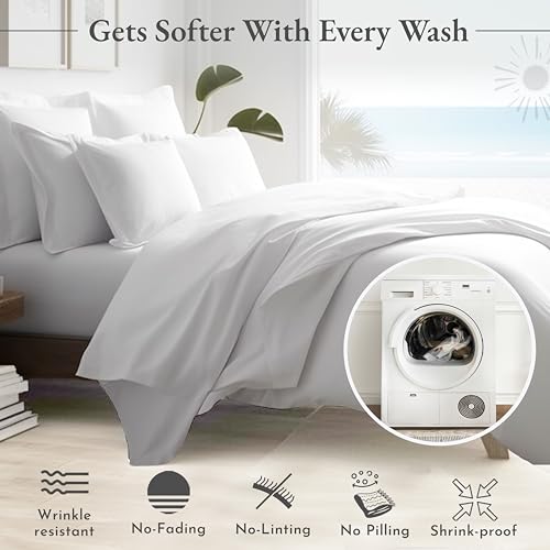 California Design Den Twin XL Cotton Sheet Set