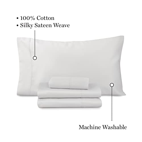 Martha Stewart 100% Cotton Queen Sheet Set