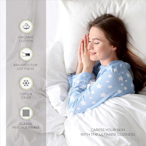 Organic Cotton Twin Sheet Set - Cool & Crisp