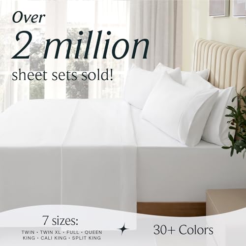 LuxClub 6 PC Full Size Cooling Sheet Set