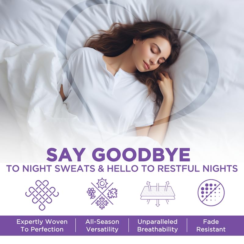 CharlottelyHues Luxury 1000TC Egyptian Cotton Queen Bed Set