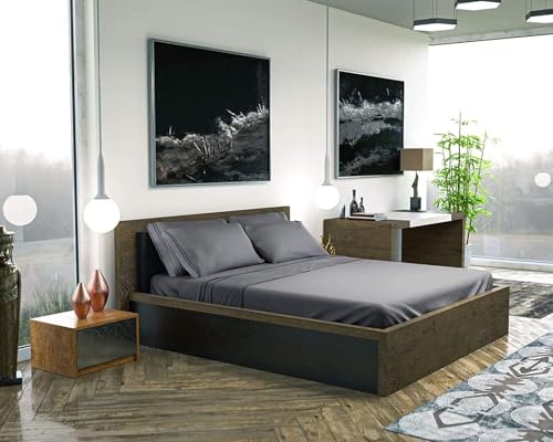 King Size Cooling Sheets Set – 4 pcs Gray