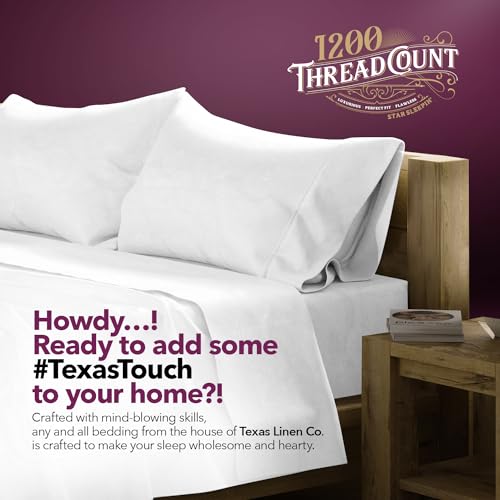 Luxury 100% Egyptian Cotton Queen Sheet Set