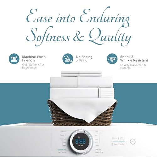 Carressa 100% Egyptian Cotton Queen Sheet Set