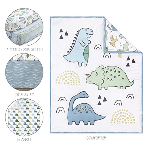 Peanutshell Dinosaur Crib Bedding Set - 5 Pieces