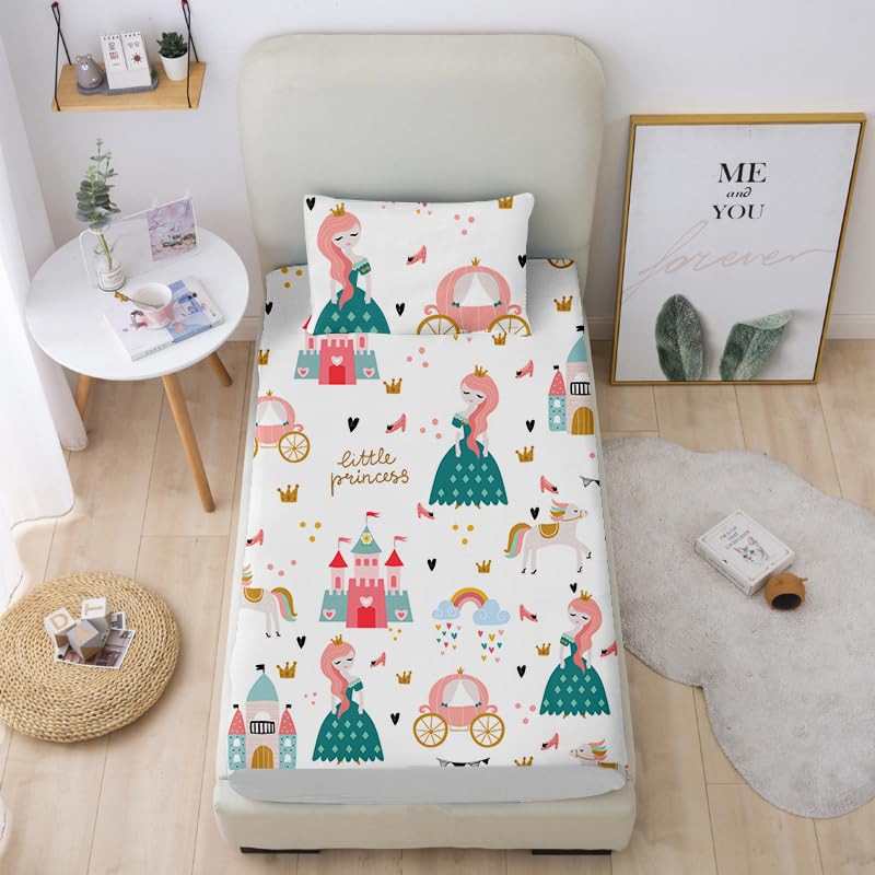 Fairy Tale Princess Queen Bed Sheet Set