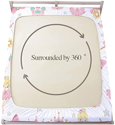 Dancing Princess Fitted Sheet Set for Girls