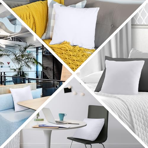 Utopia 20x20 Inch White Throw Pillow