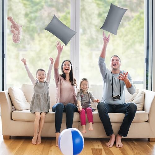 Grey Throw Pillow Inserts - Pack of 2