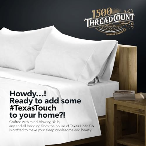 Luxury 100% Egyptian Cotton Queen Sheet Set