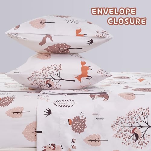Yibeizi Woodland Forest Kids Full Sheet Set