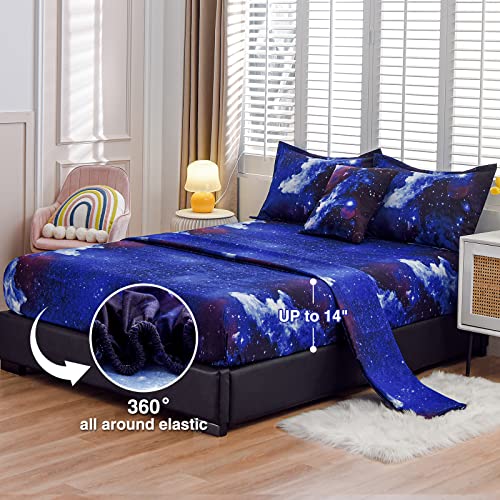 Galaxy 6-Piece Kids Bedding Set - Outer Space