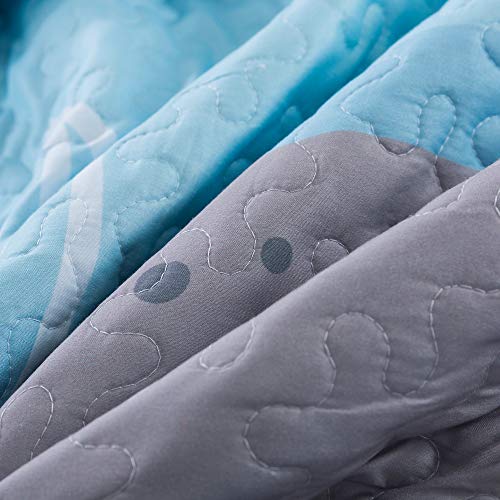 Ocean Explorer Twin Quilt Set with Sham
