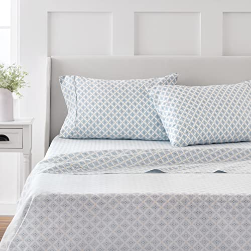 Martha Stewart 100% Cotton Queen Sheet Set