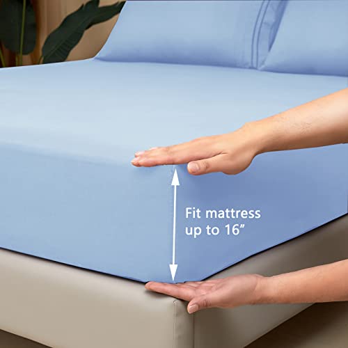 Mejoroom Queen Hotel Luxury Sheet Set 4 Piece