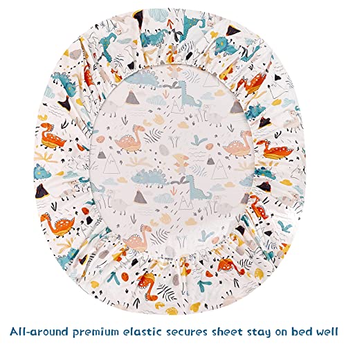 Dinosaur Kids Twin Bed Sheet Set - 3 Pieces