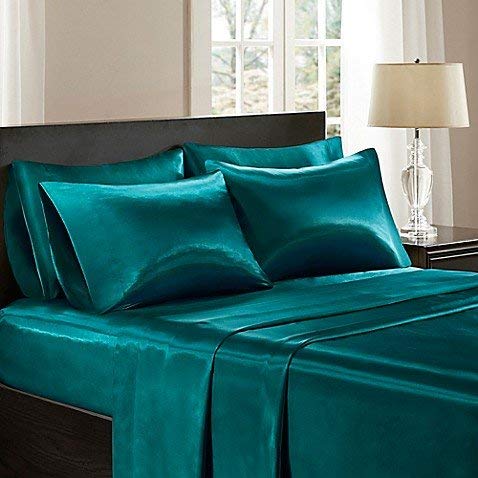 Luxurious 100% Silk Satin Bed Sheet Set