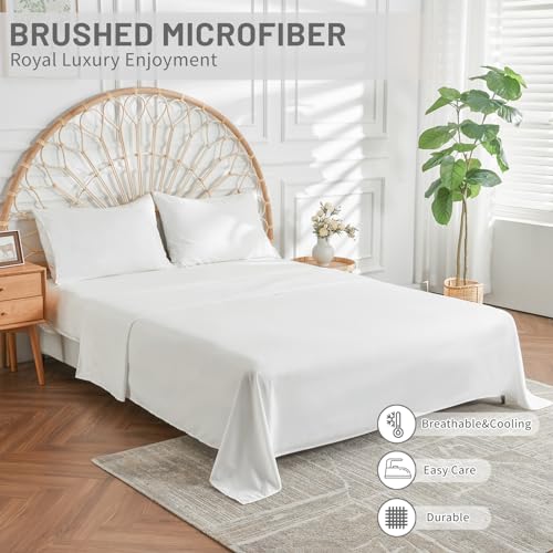 Cooling Queen Sheet Set - Ultra Soft Microfiber
