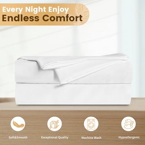 Cooling Queen Sheet Set - Ultra Soft Microfiber