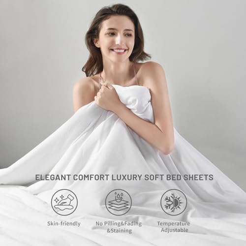 Cooling Queen Sheet Set - Ultra Soft Microfiber