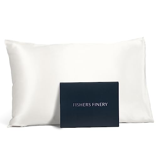 25mm Pure Mulberry Silk Pillowcase – White Standard
