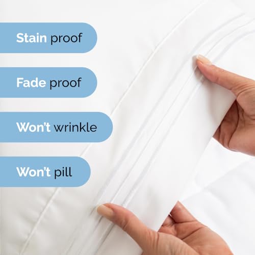 Luxury Cooling Queen Sheet Set - White Oeko-Tex