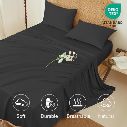 Luxury Mulberry Silk 4-Piece Bed Sheet Set