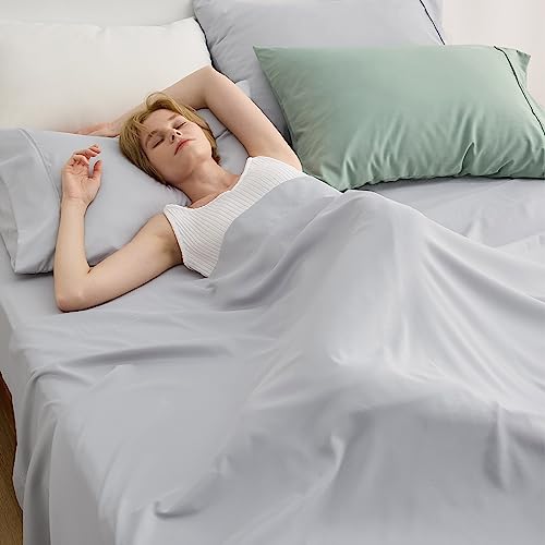 Cooling Queen Bed Sheets Set - Soft & Breathable