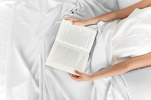 Luxury Cooling Queen Sheet Set - White Oeko-Tex