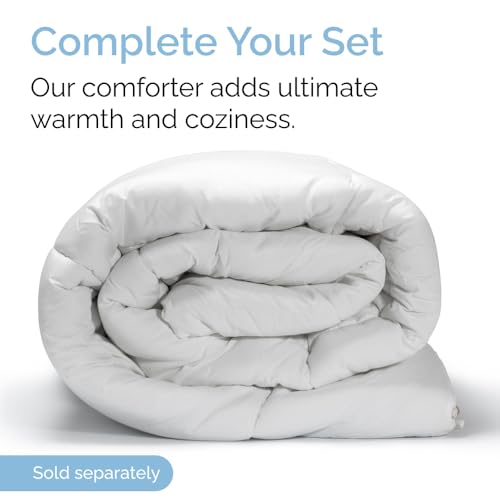 Luxury Cooling Queen Sheet Set - White Oeko-Tex