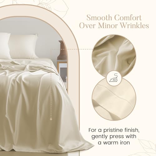 Cooling Queen Sheet Set, Tencel Lyocell 4PC