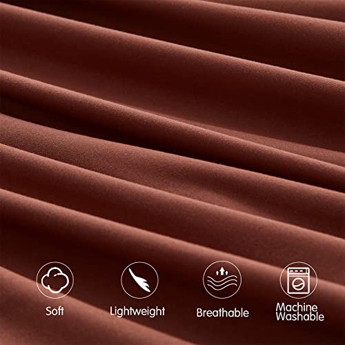 Cooling Chocolate Full Size Sheet Set - 4 Piece